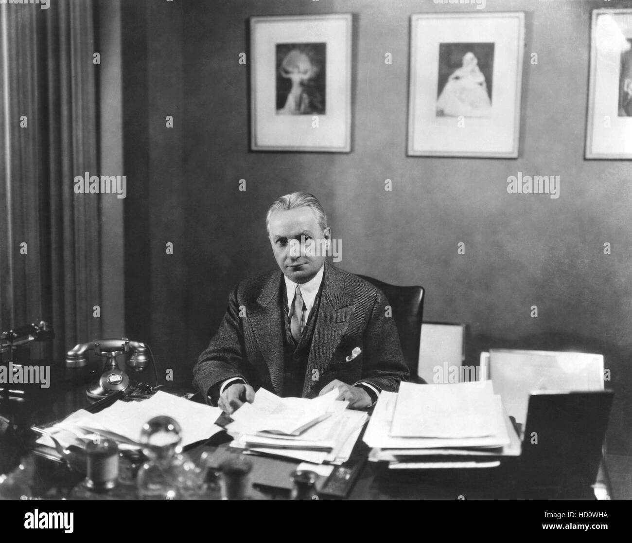 Florenz Ziegfeld, 1927 Stock Photo Alamy