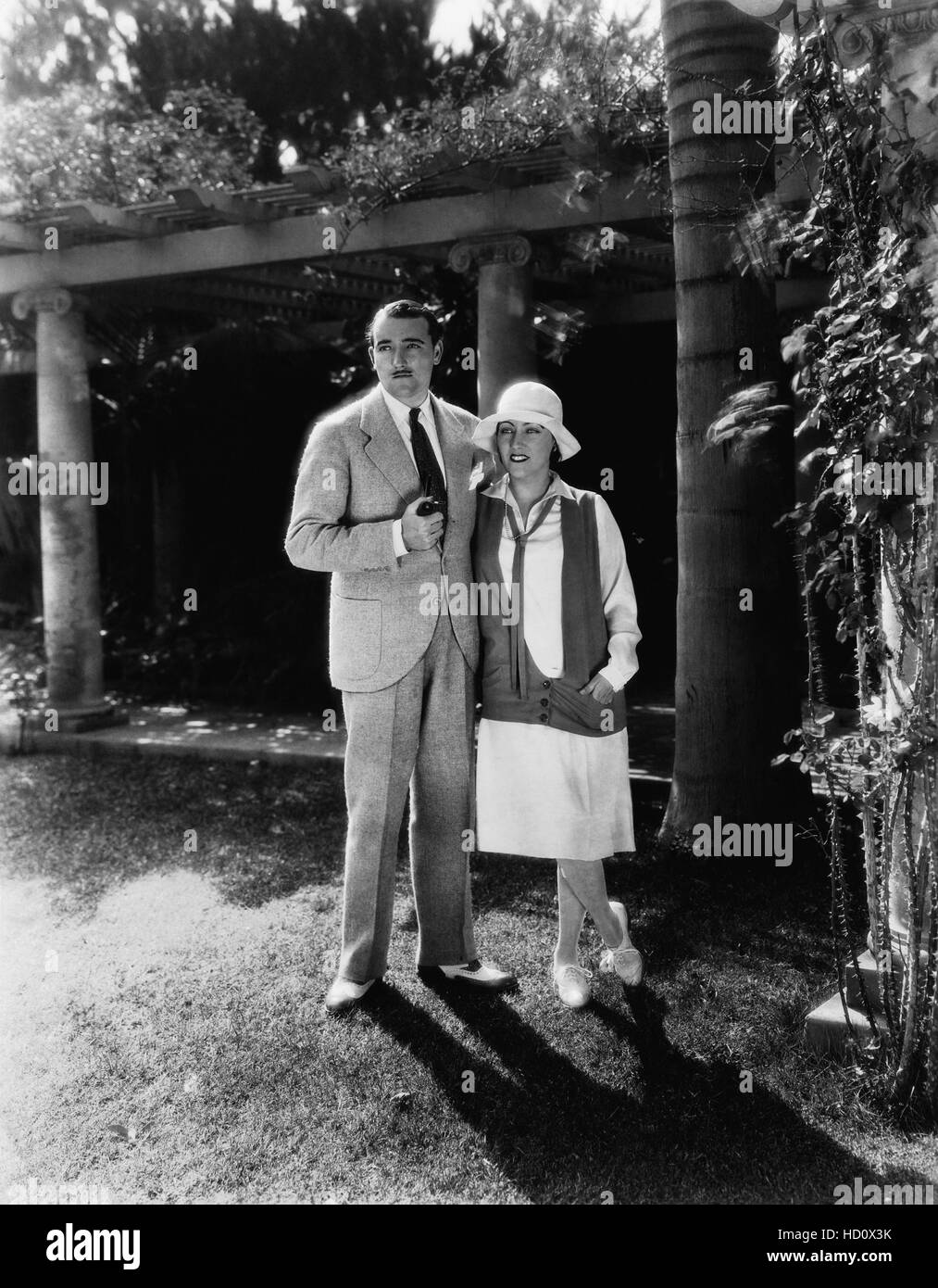 From left, Henri de la Falaise, Gloria Swanson, 1928 Stock Photo - Alamy