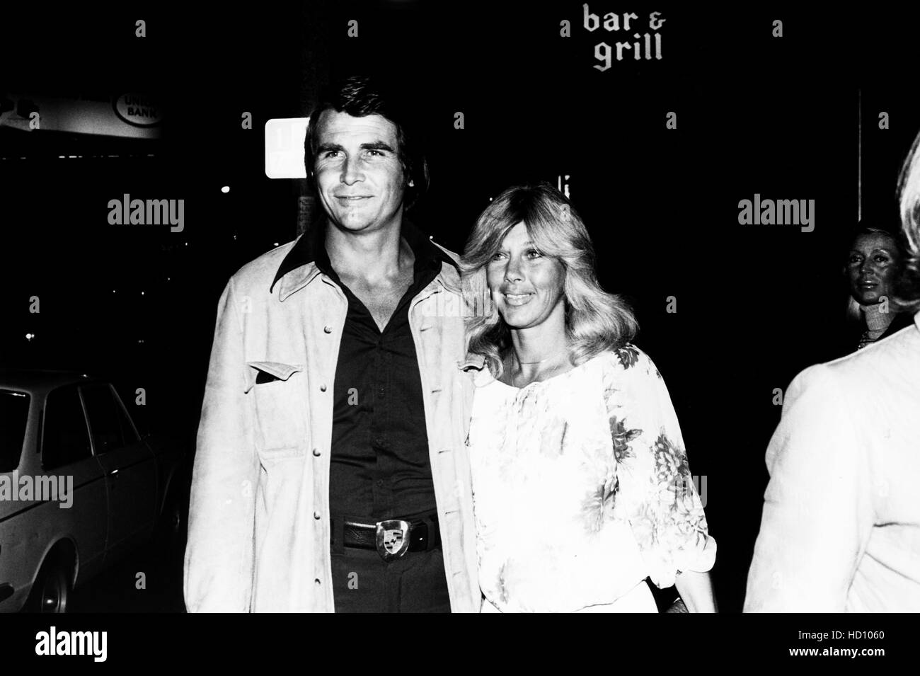 James Brolin (left) and wife Jane Cameron Agee, ca. 1970s Stock Photo -  Alamy