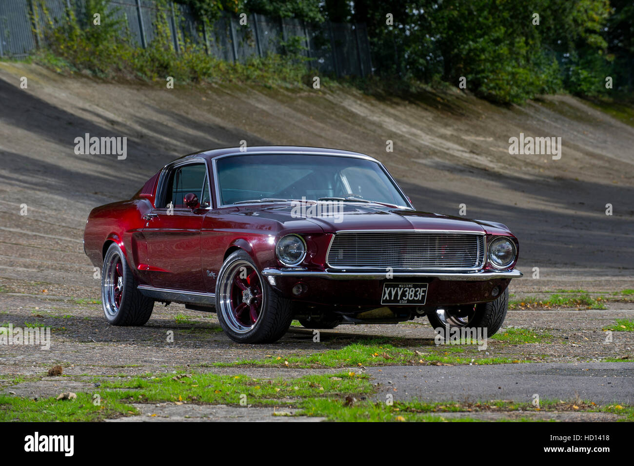 Ford Mach 1 Mustang GT classic American sports car Stock Photo - Alamy