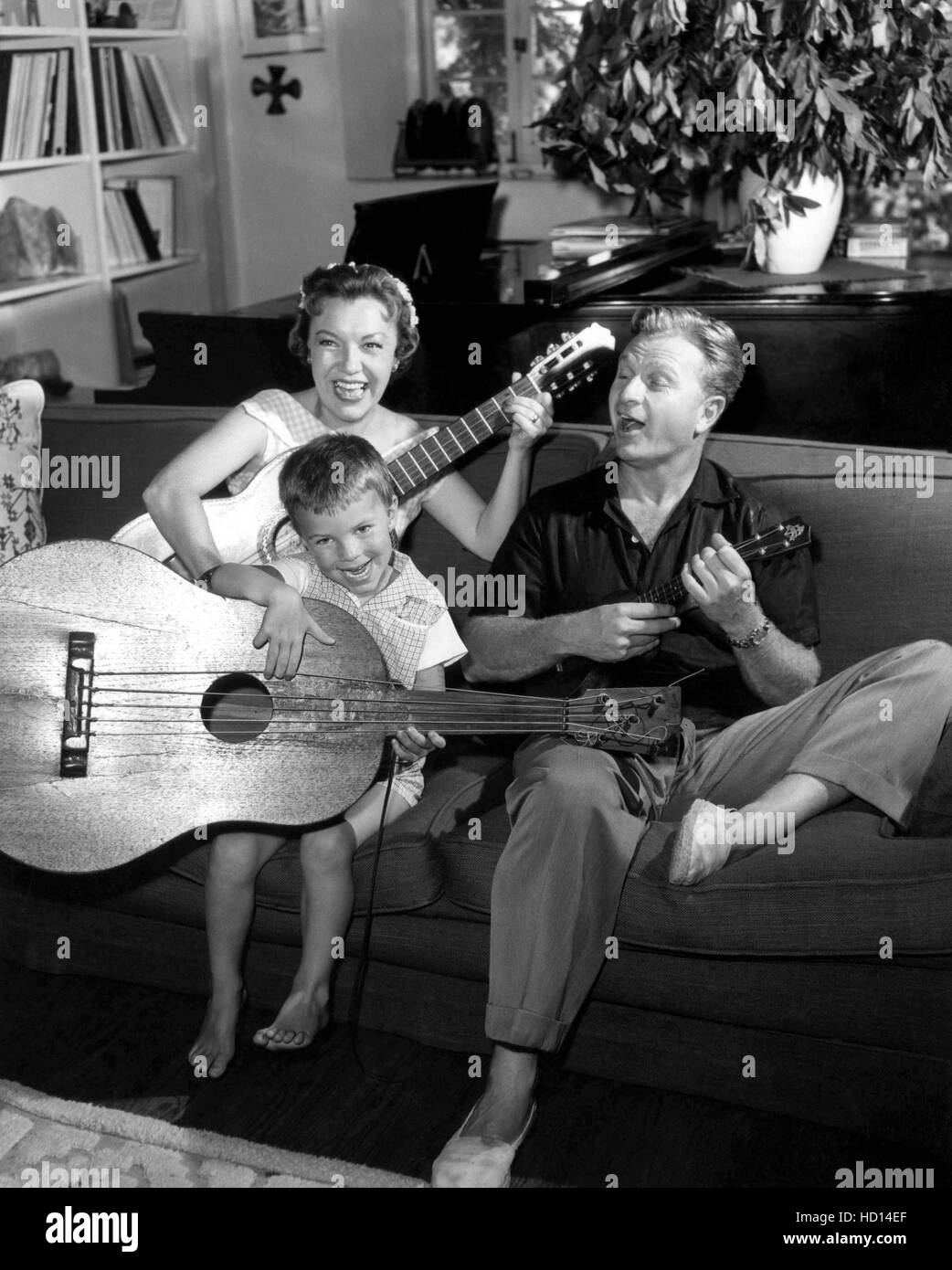 Eddie Albert, Jr., Margo, (aka Margo Albert), Eddie Albert playing ...
