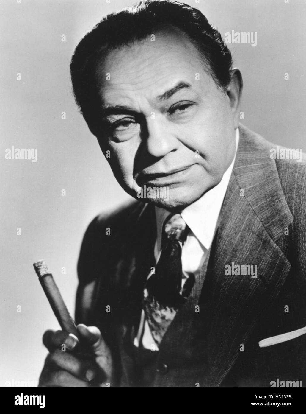 Edward G. Robinson, portrait ca. 1959 Stock Photo - Alamy