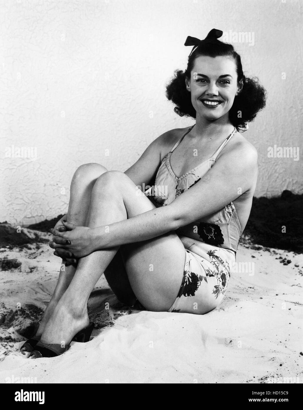 Olympic swimmer, starlet and showgirl Eleanor Holm, 1937 Stock Photo