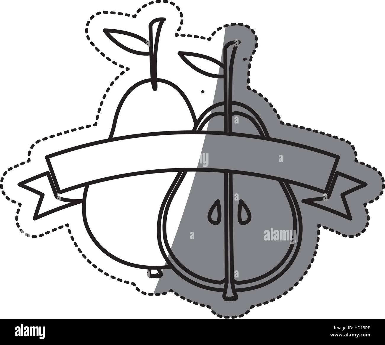 Isolated pear design Stock Vector Image & Art - Alamy