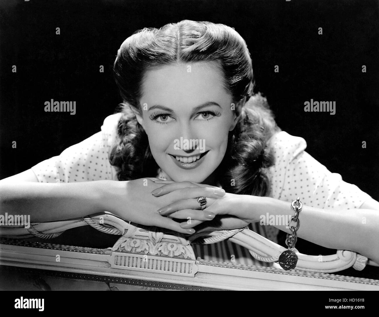 Geraldine Fitzgerald, 1940 Stock Photo Alamy