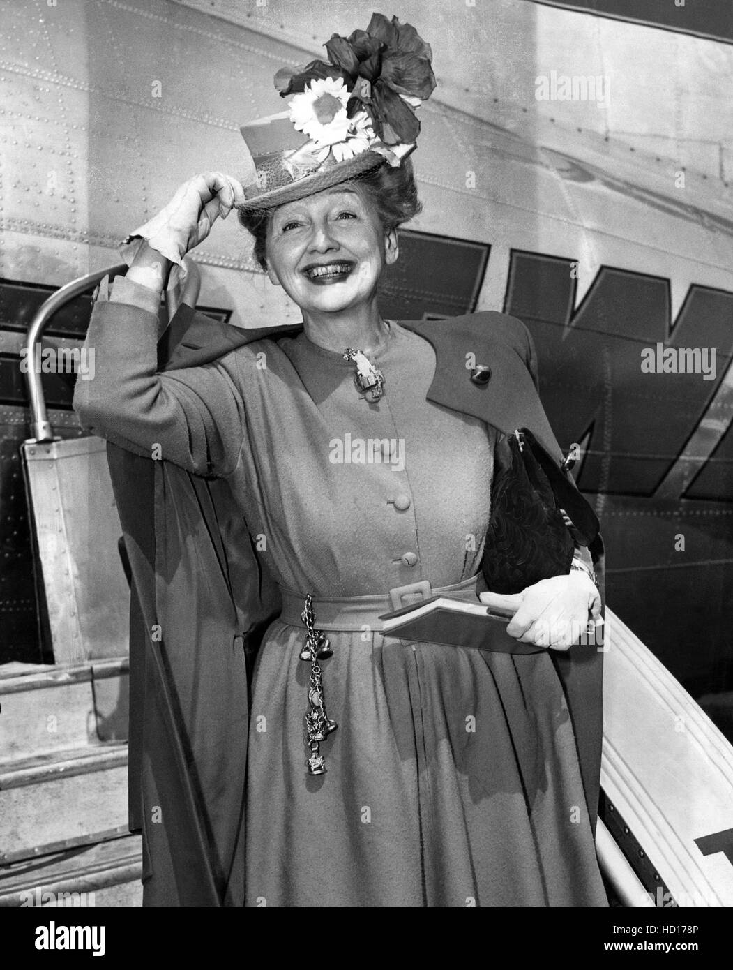 Hedda Hopper, May 1946 Stock Photo Alamy