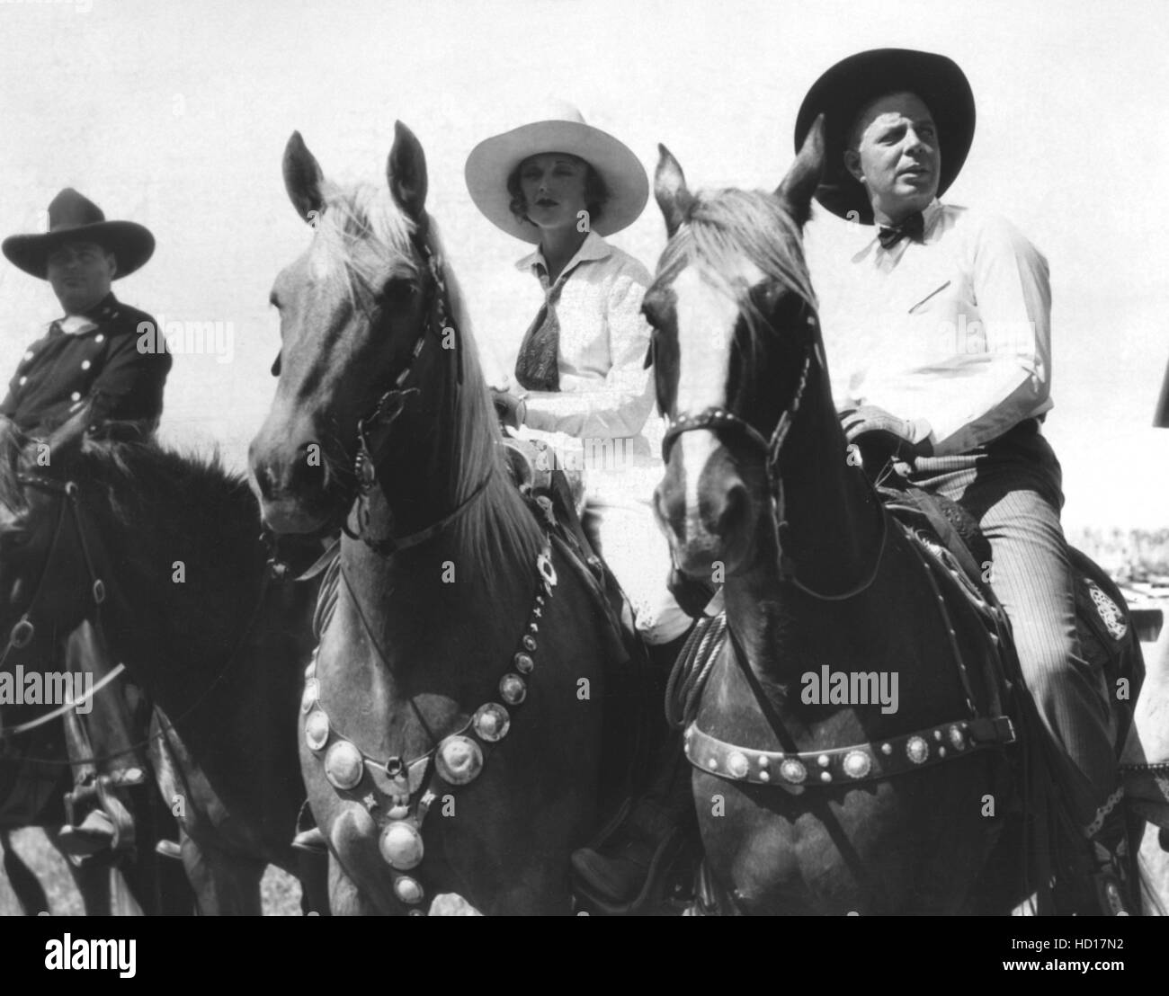 Gibson Rodeo Hoot Gibson with wife Sally Eilers at the Hoot Gibson Ranch Rodeo in ...