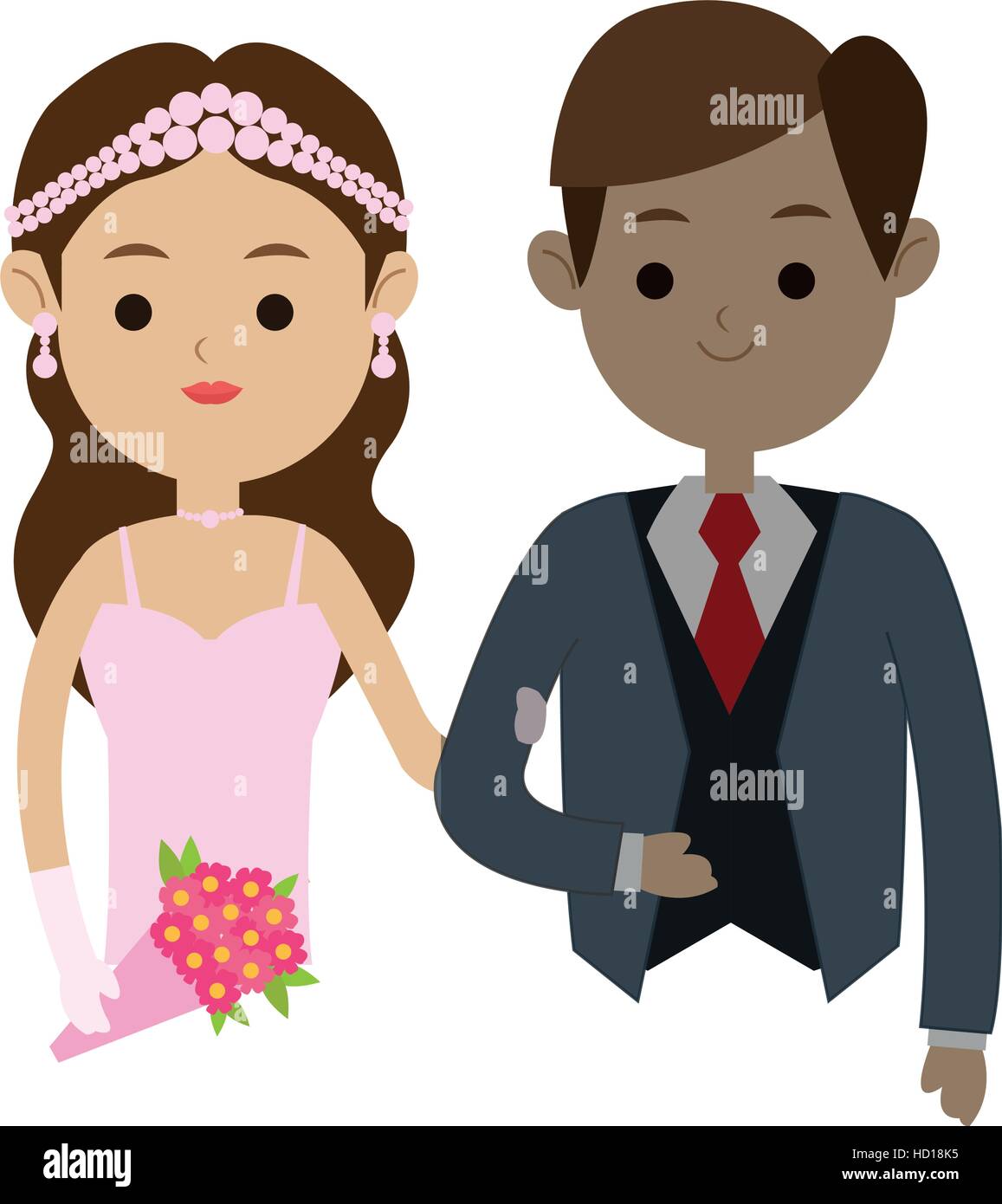 Isolated bride and groom design Stock Vector Image & Art - Alamy