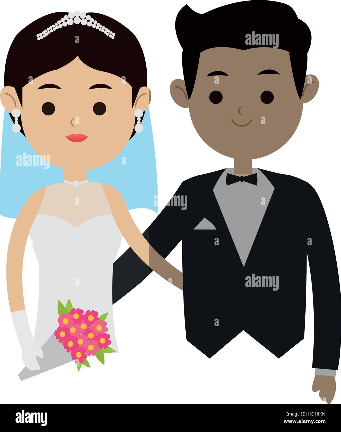 Isolated bride and groom design Stock Vector Image & Art - Alamy