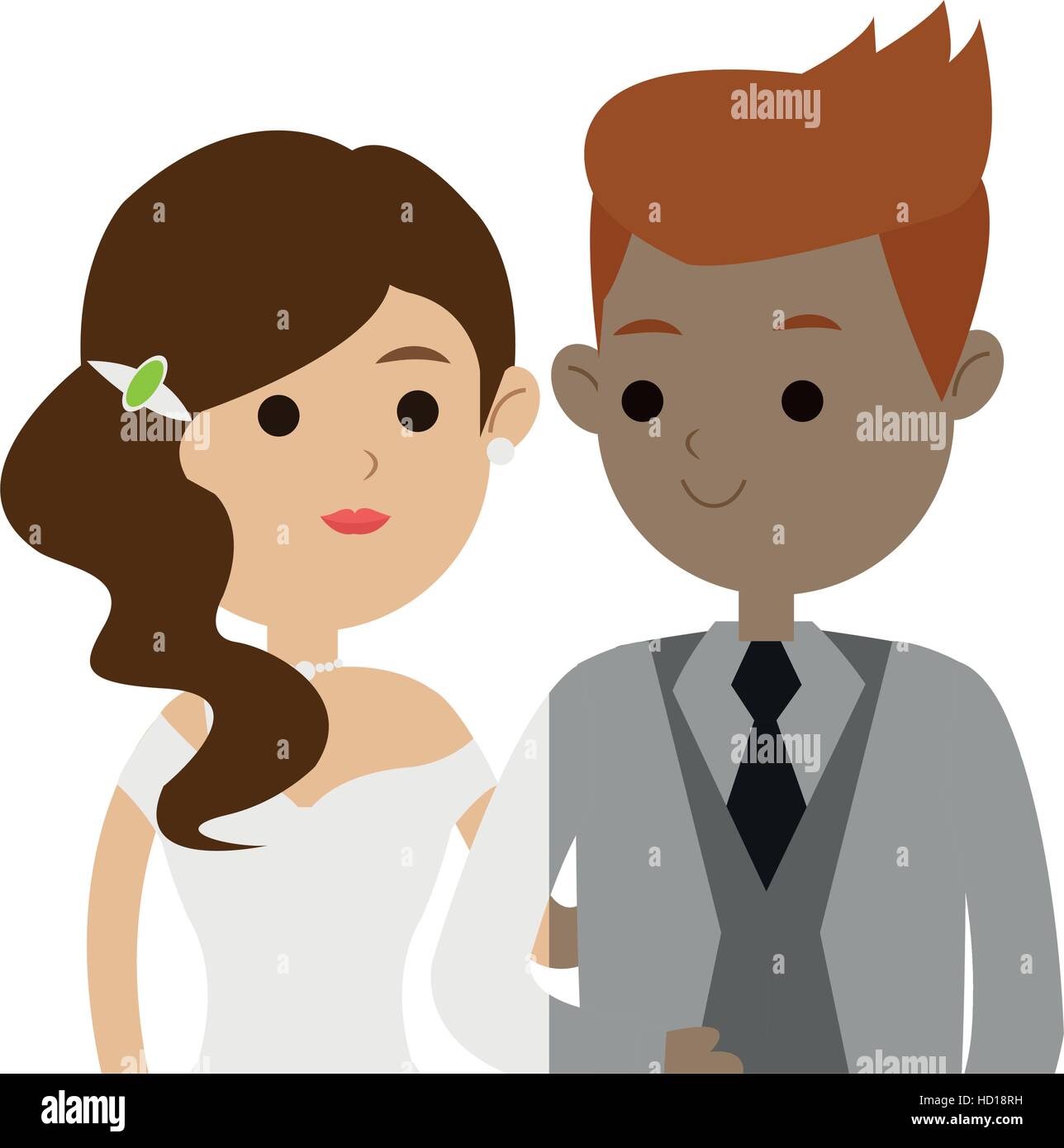 Isolated bride and groom design Stock Vector Image & Art - Alamy