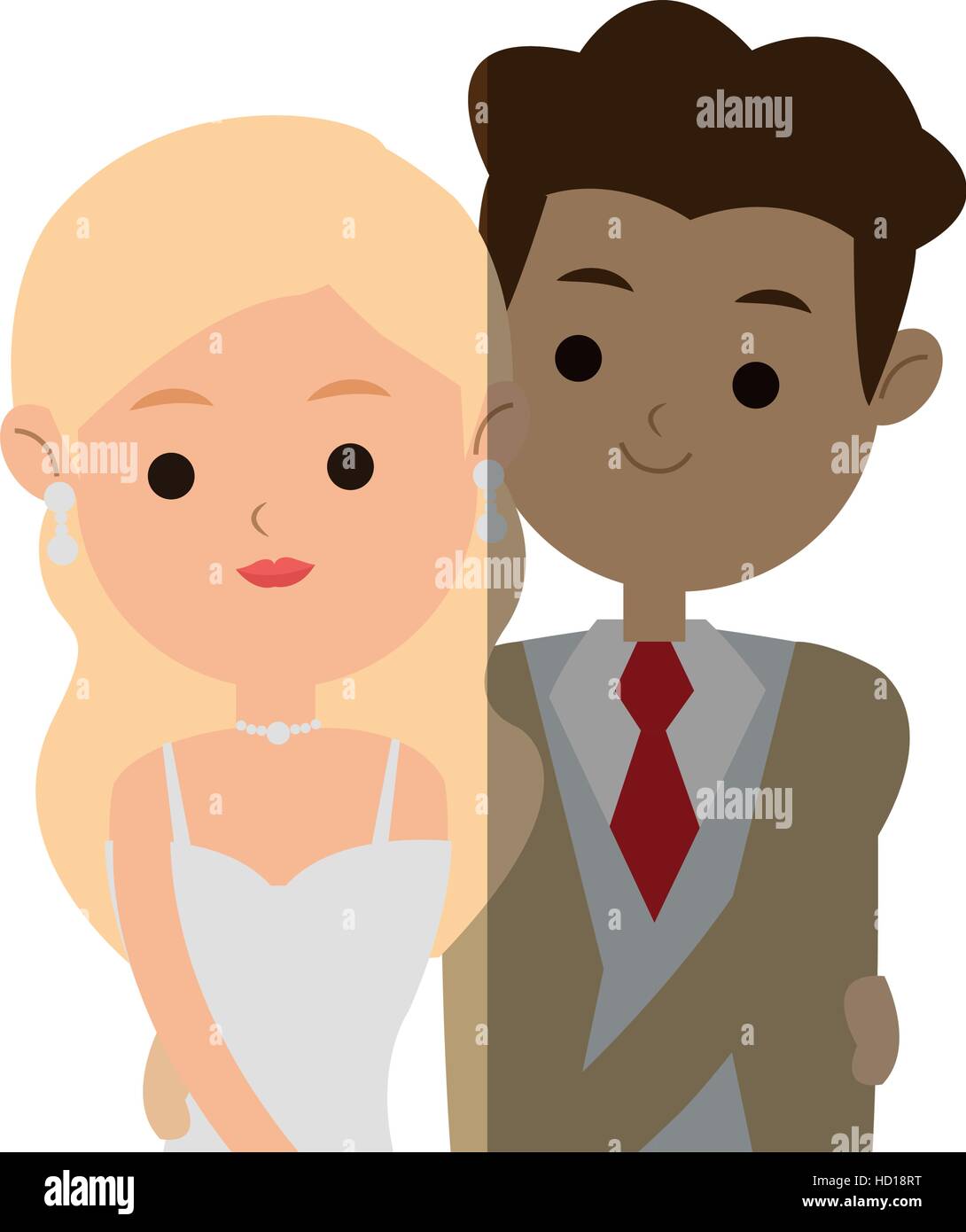 Isolated bride and groom design Stock Vector Image & Art - Alamy