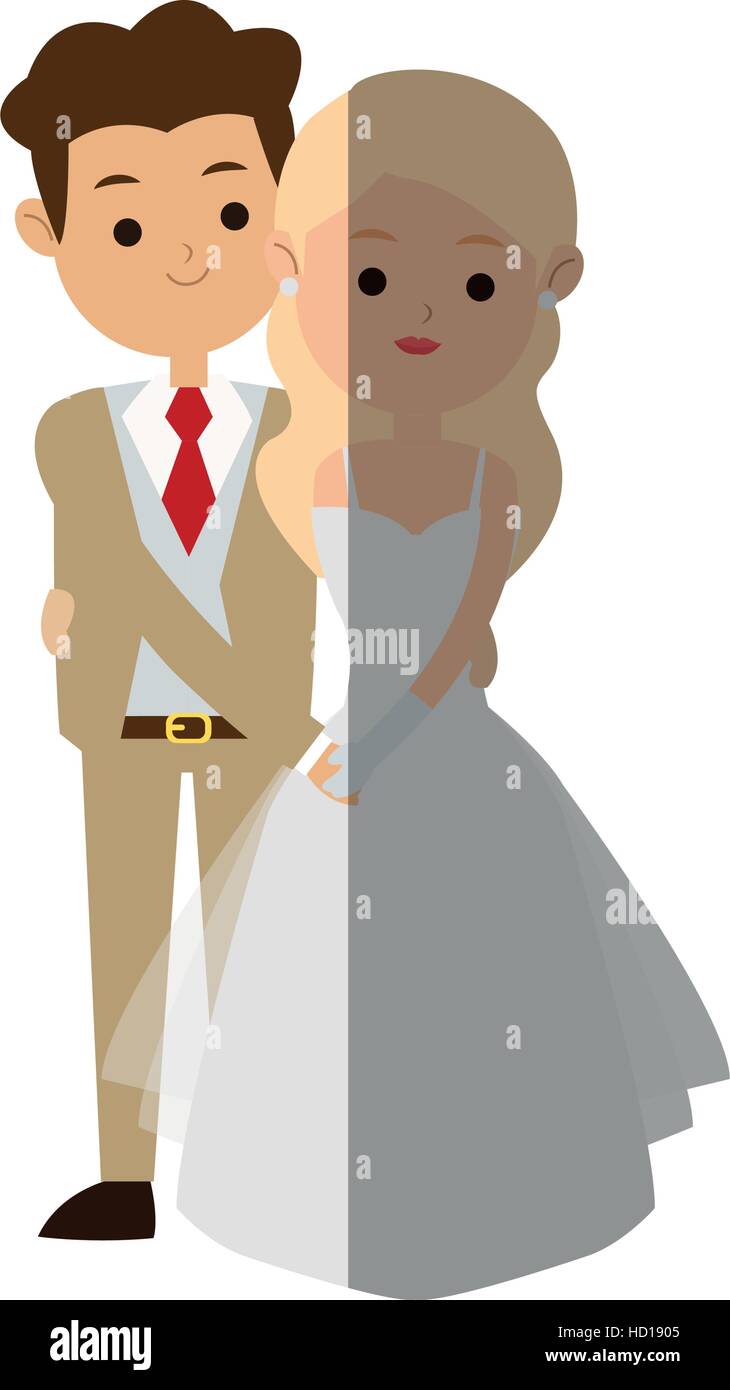 Isolated bride and groom design Stock Vector Image & Art - Alamy