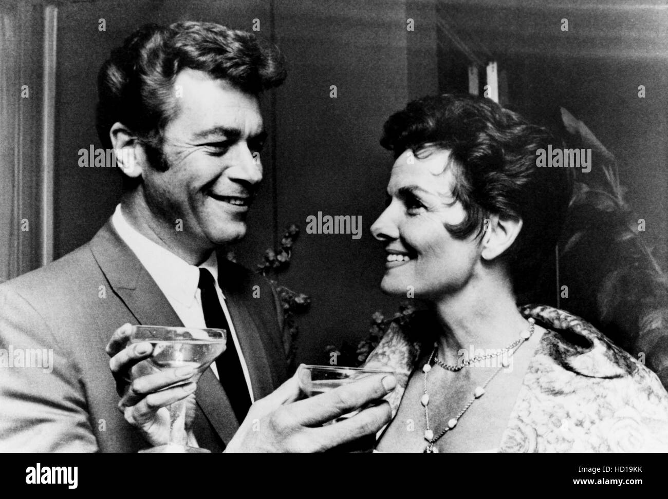 Jane Russell, right, and her second husband, actor Roger Barrett ...