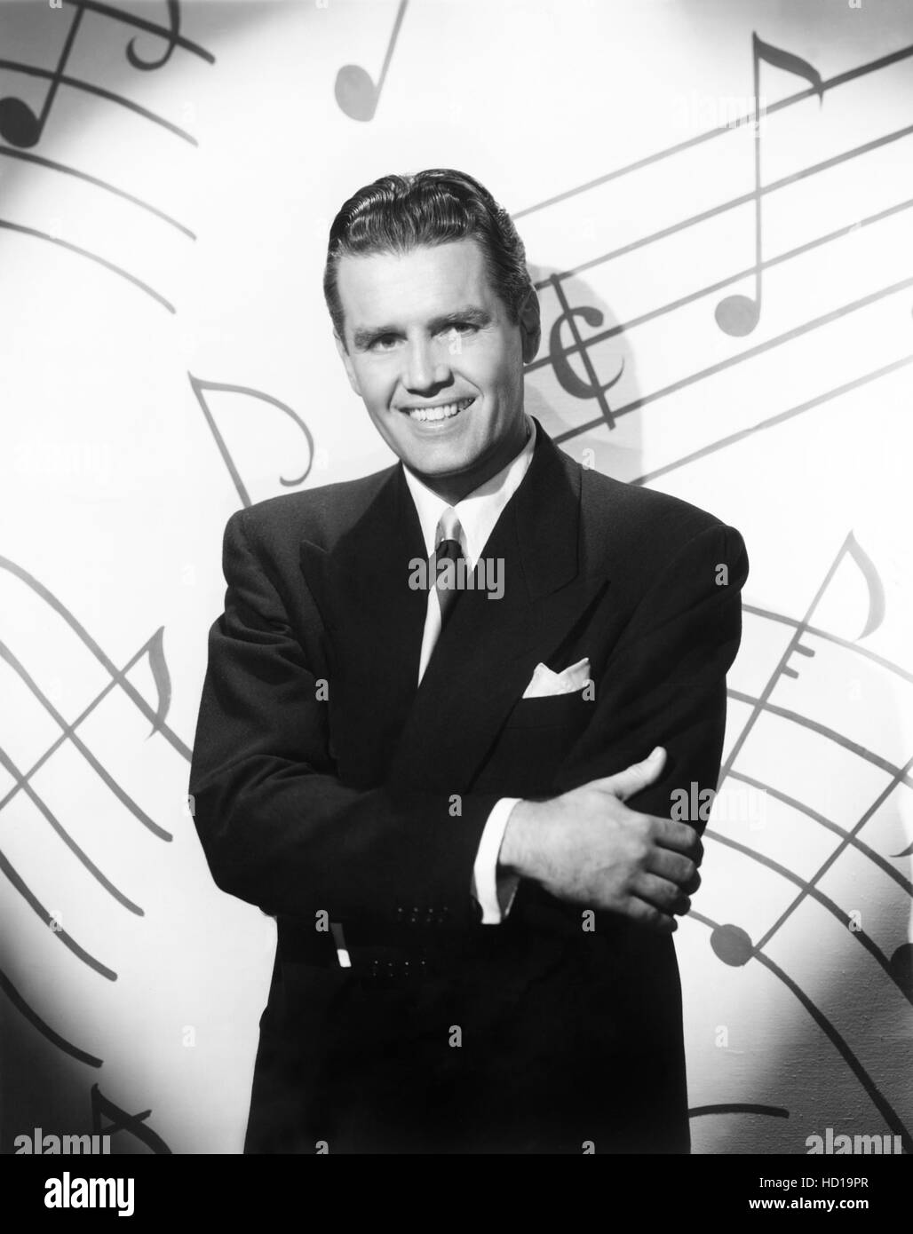 Jack Smith, (aka Smilin' Jack Smith), in a publicity shot for ON ...
