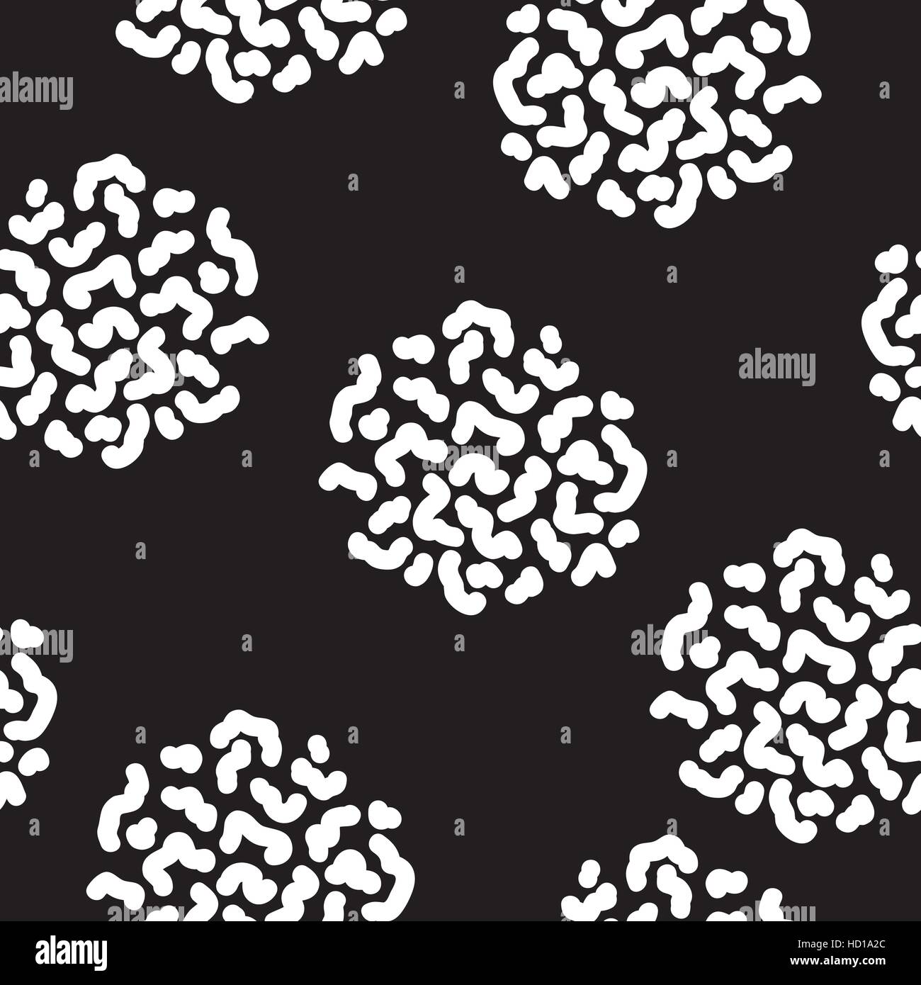 Seamless pattern. Casual abstract doodle texture Stock Vector Image ...
