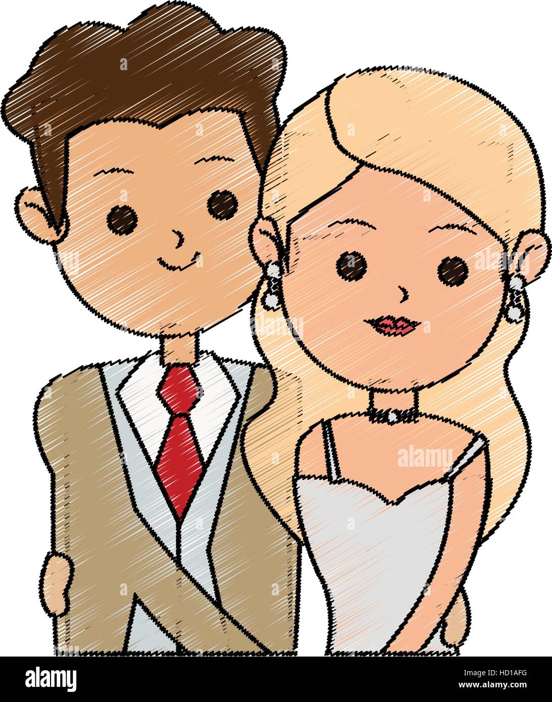Isolated bride and groom design Stock Vector Image & Art - Alamy