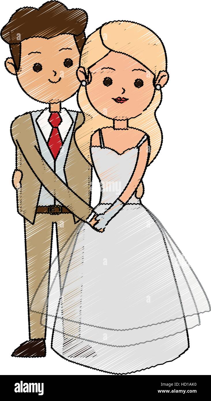 Isolated bride and groom design Stock Vector Image & Art - Alamy