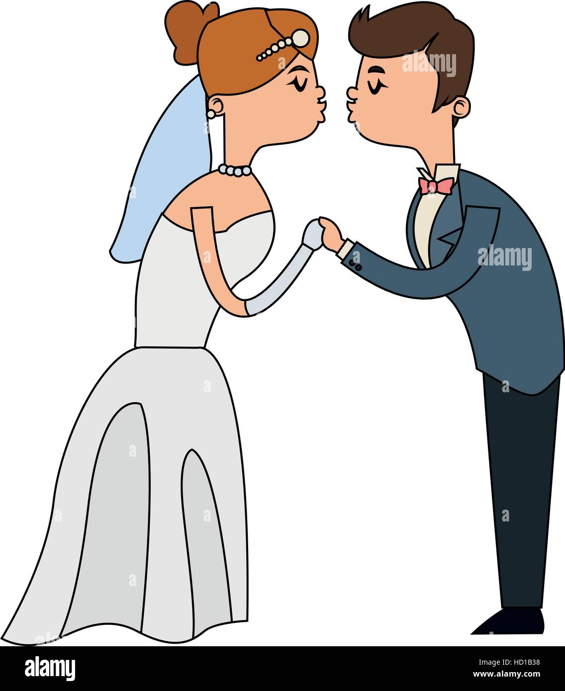 Isolated bride and groom design Stock Vector Image & Art - Alamy