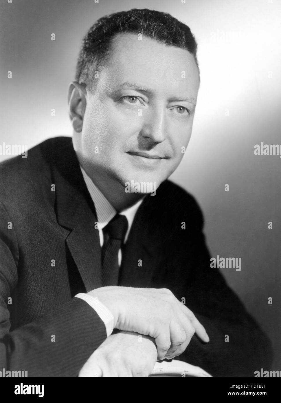 Julian Goodman, Vice President NBC News Division, ca. late 1950s-early ...