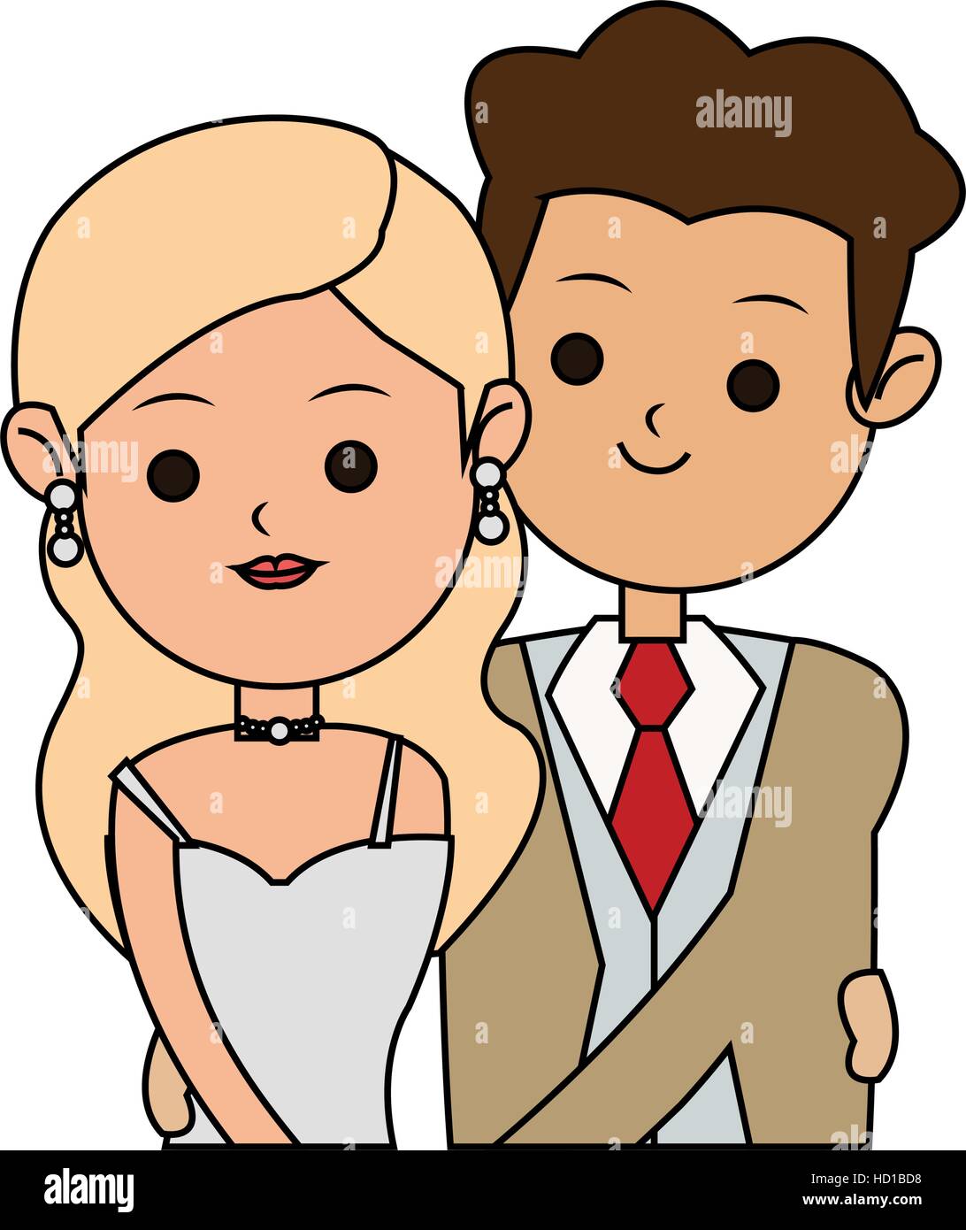 Isolated bride and groom design Stock Vector Image & Art - Alamy