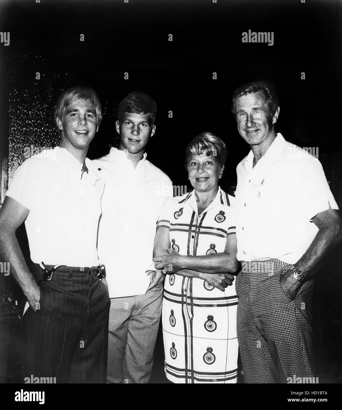 From left: Beau Bridges, Jeff Bridges, Dorothy Dean Bridges, Lloyd