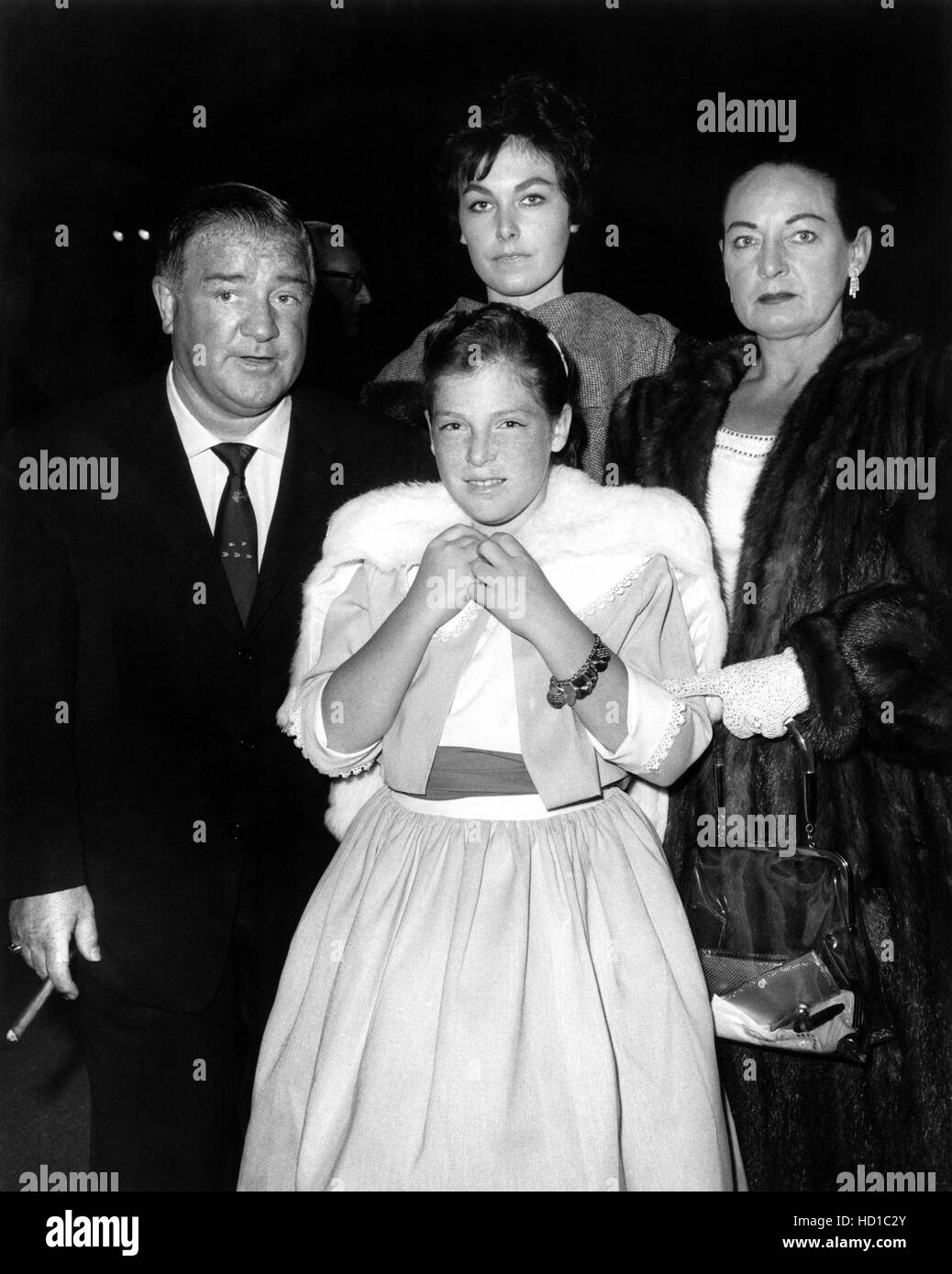 Lou Costello with family, 1957 Stock Photo - Alamy