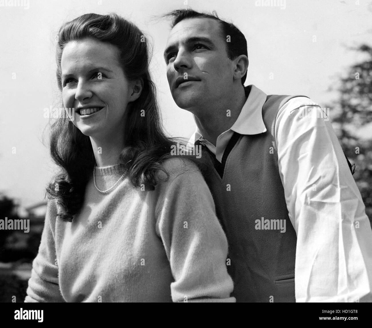 BETSY BLAIR with husband GENE KELLY, 3/43 Stock Photo - Alamy