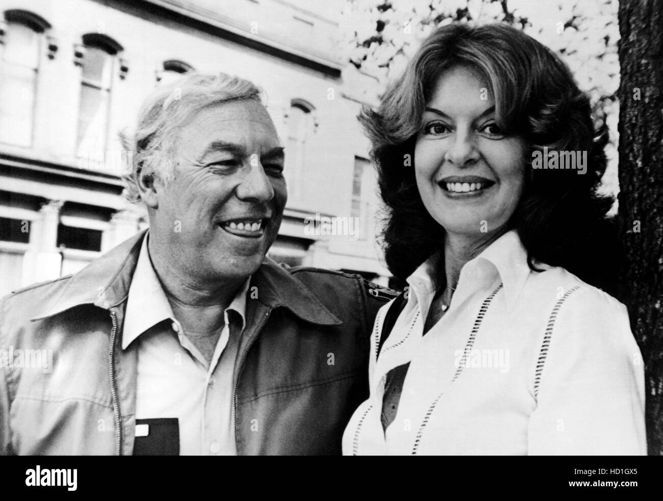 Kennedy, left, with his newlywed third wife, Joan McCarthy