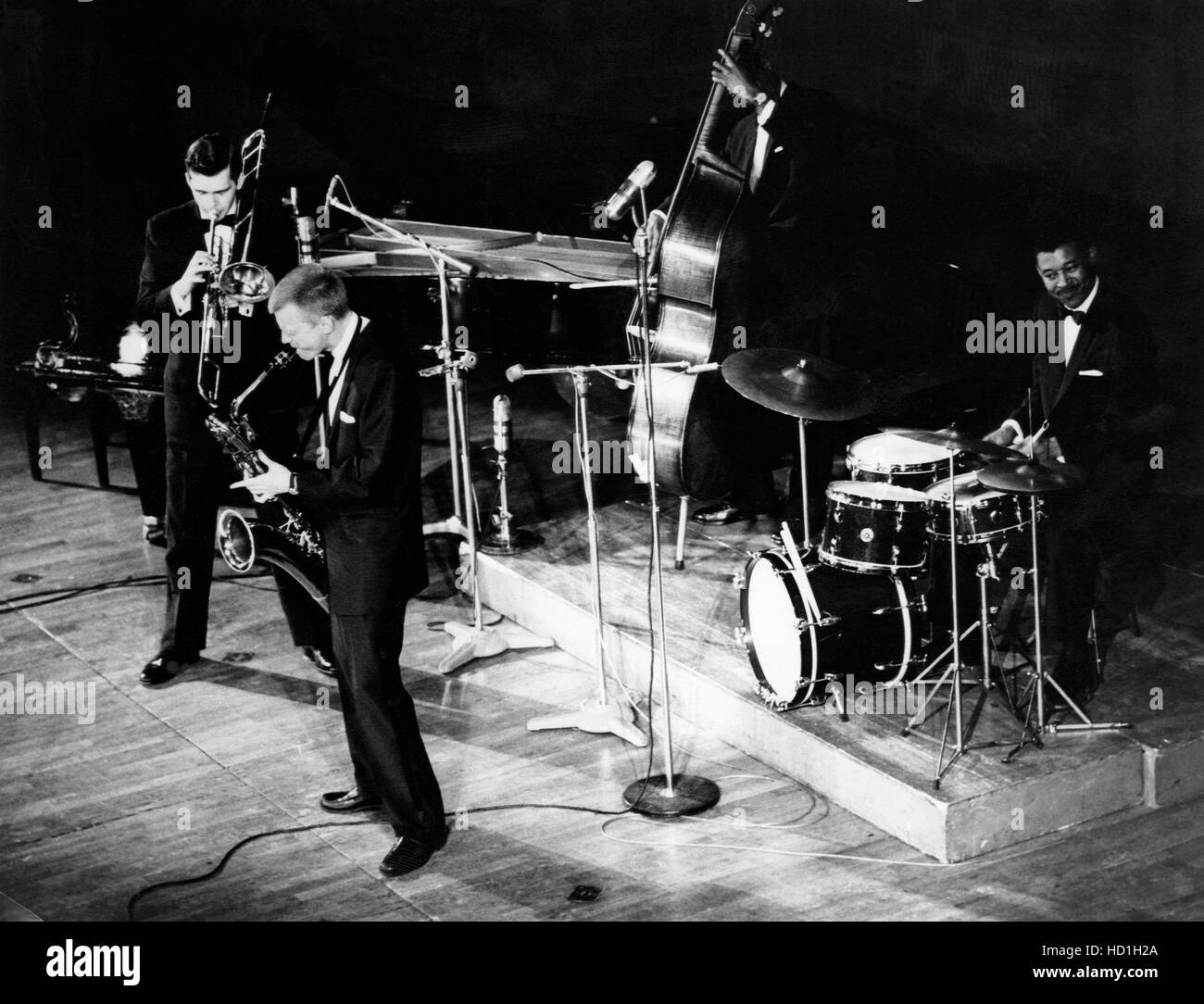 The Gerry Mulligan Quartet, Bob Brookmeyer, (valve trombone), Gerry