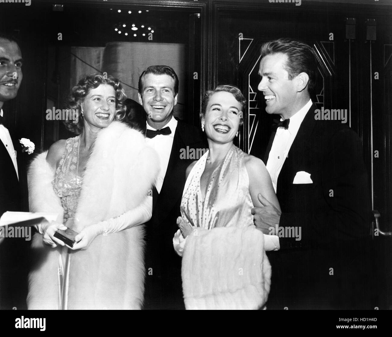 Miriam Nelson, Gene Nelson, Mrge Champion, Gower Champion at the ...