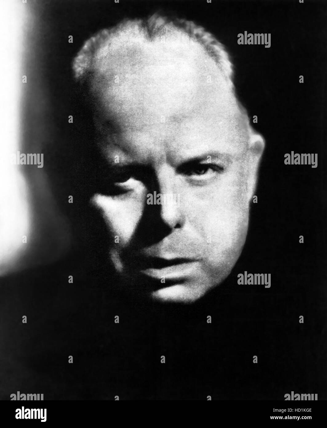 Jean Renoir, (1894-1979), French director, circa 1940s Stock Photo - Alamy