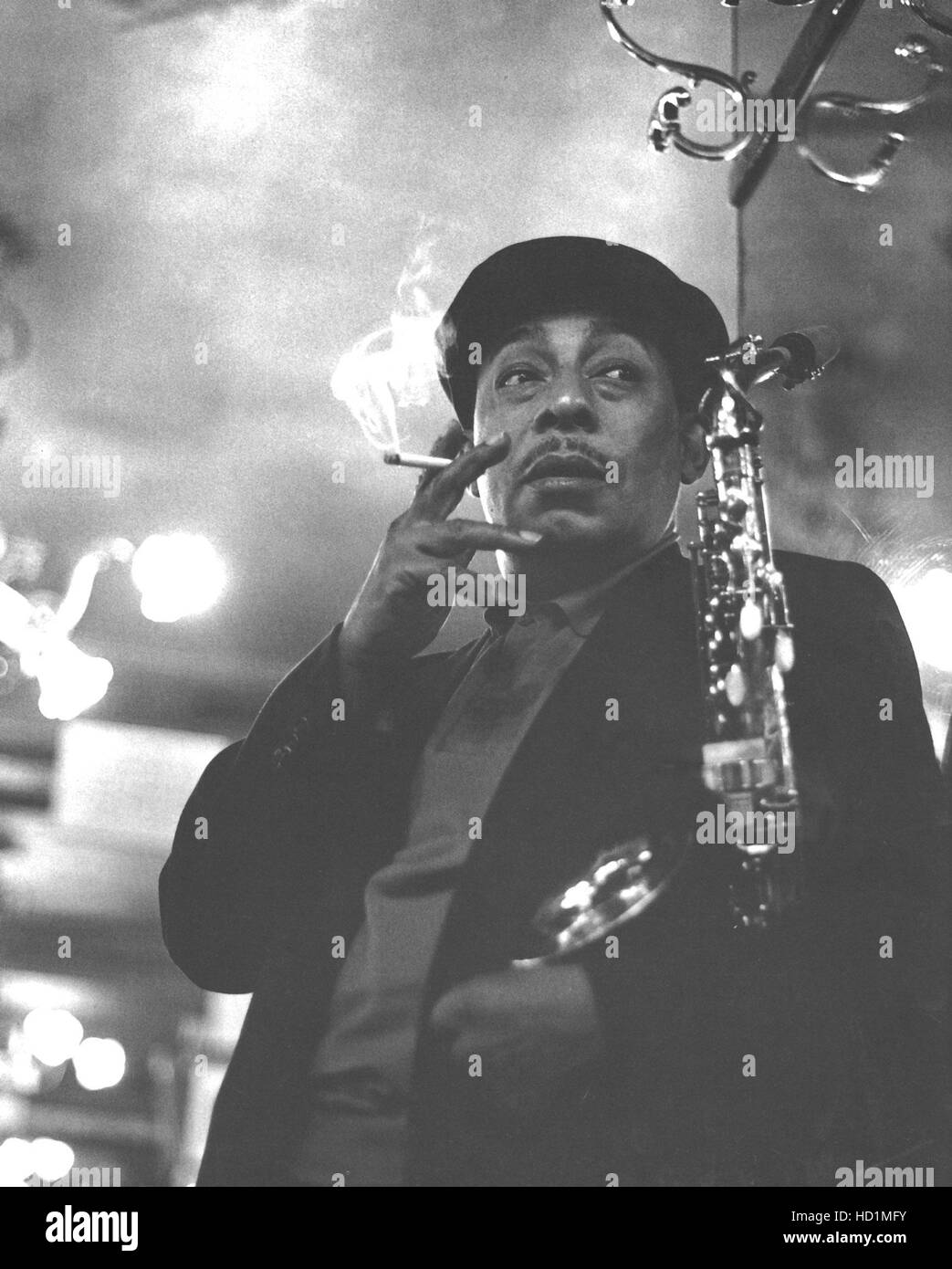 Johnny Hodges, jazz saxophonist, ca. 1960s Stock Photo Alamy