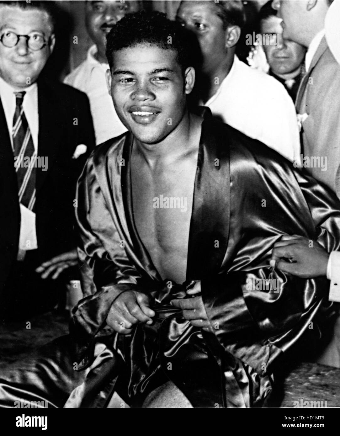 JOE LOUIS, World Heavyweight Boxing Champ from 19371949 Stock Photo