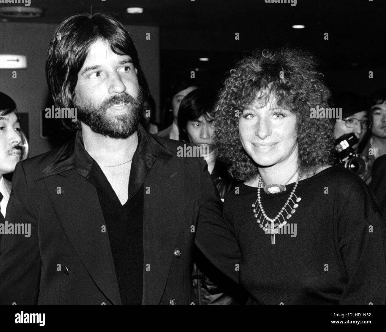 Jon Peters with Barbra Streisand Stock Photo - Alamy