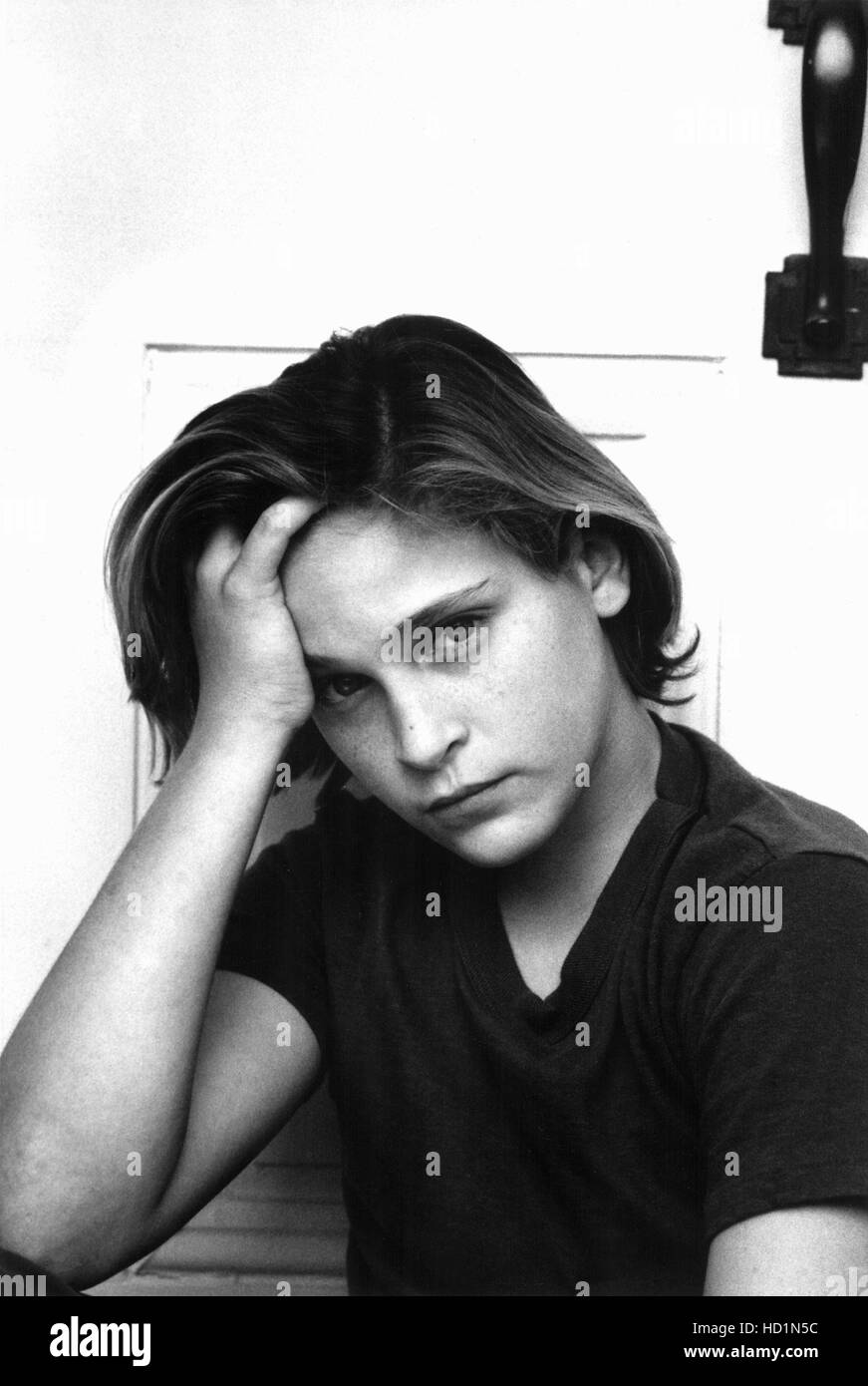 Joaquin Phoenix (as Leaf Phoenix) in Parenthood, 1989 Stock Photo - Alamy