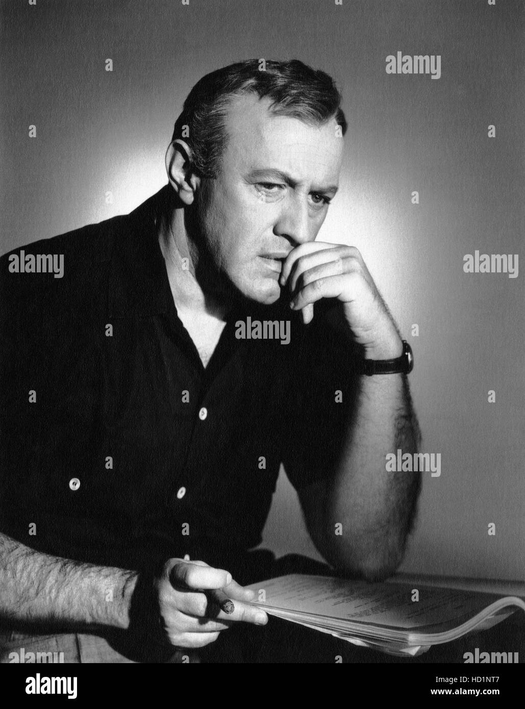 Lee J. Cobb, 1959 Stock Photo - Alamy