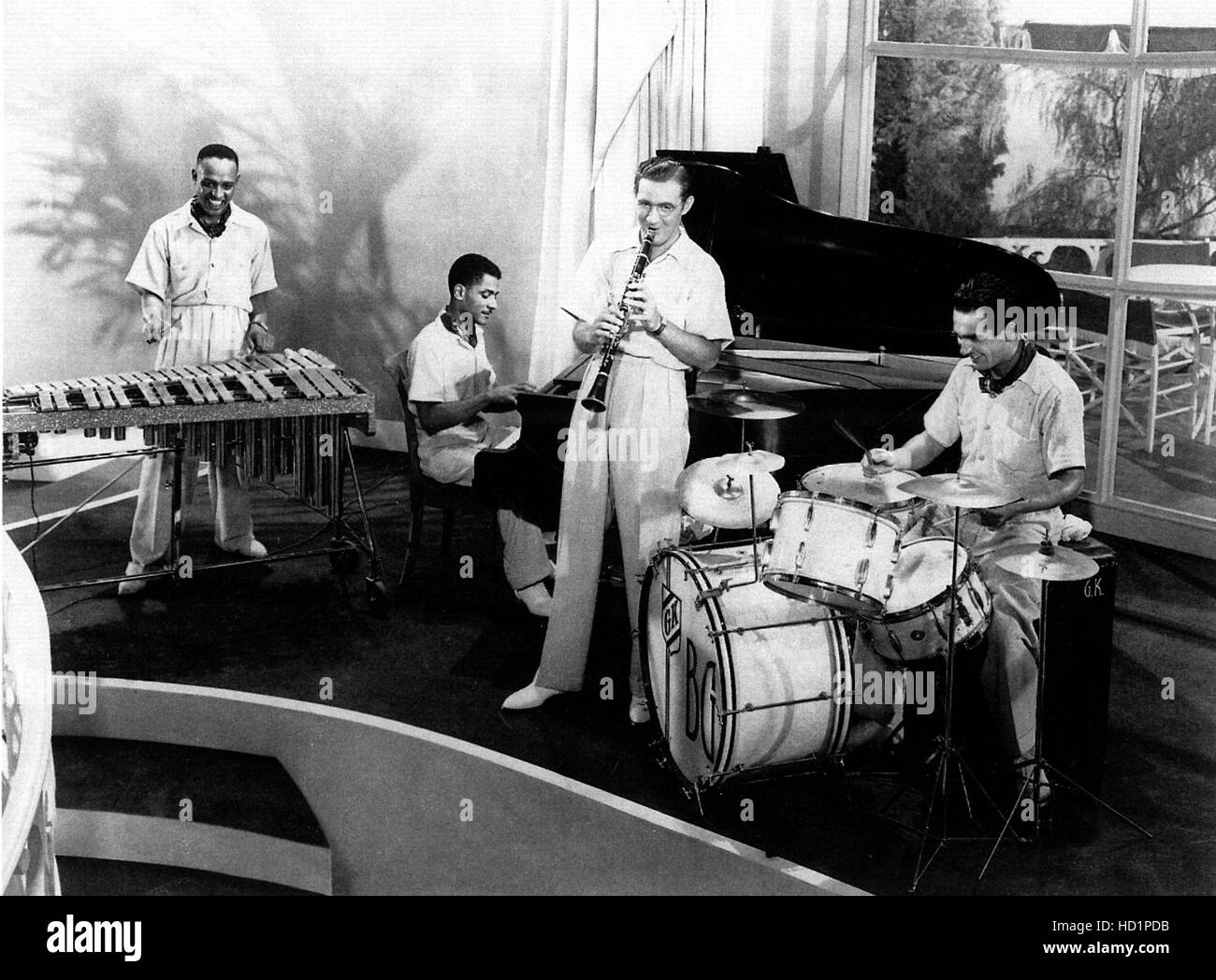 Lionel Hampton with Benny Goodman Quartet
