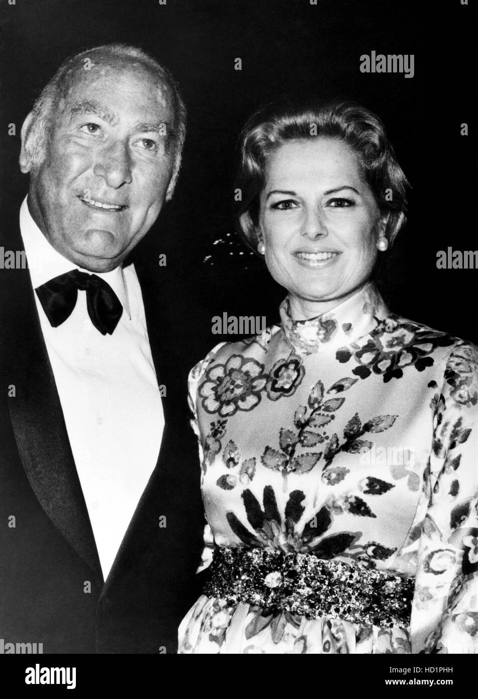 From Left, Producer Hal Wallis, And His Second Wife, Actress Martha ...