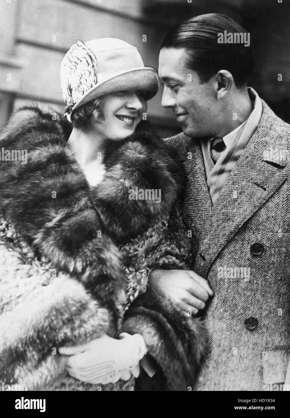 Marilyn Miller, Jack Pickford, in Chicago, April 7, 1923 Stock Photo ...