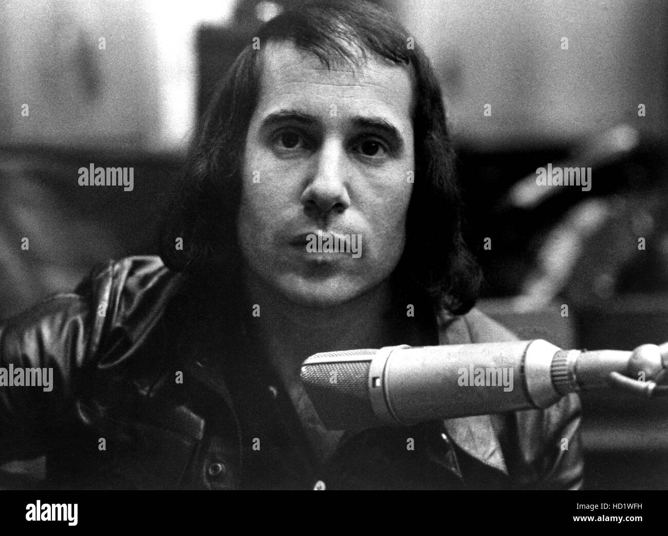 Paul Simon, 1980s Stock Photo