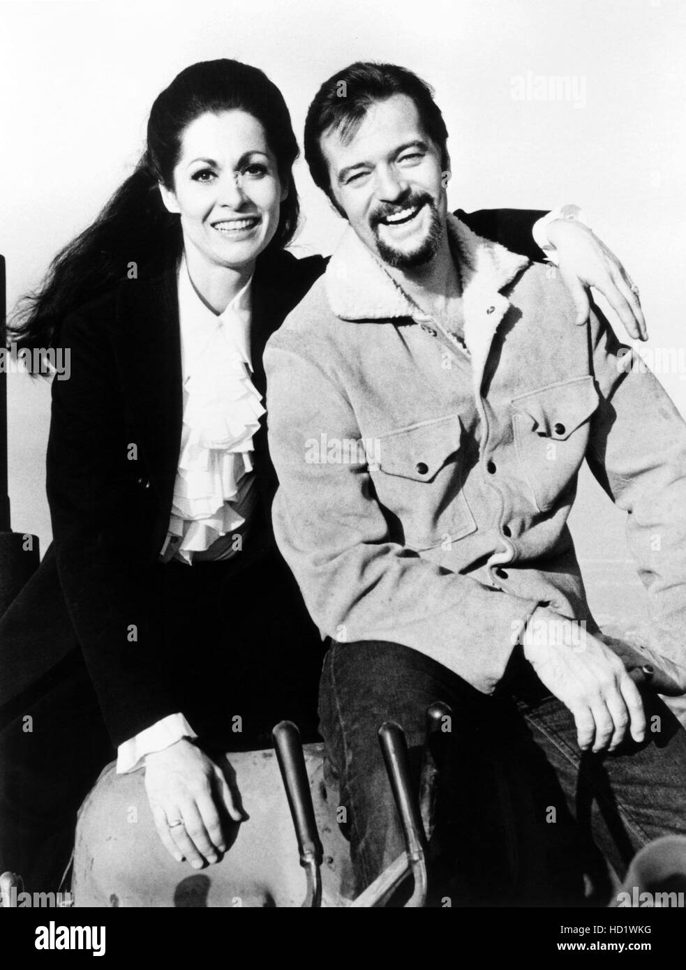 From left, Carol Lawrence, Robert Goulet, ca. mid1970s Stock Photo Alamy
