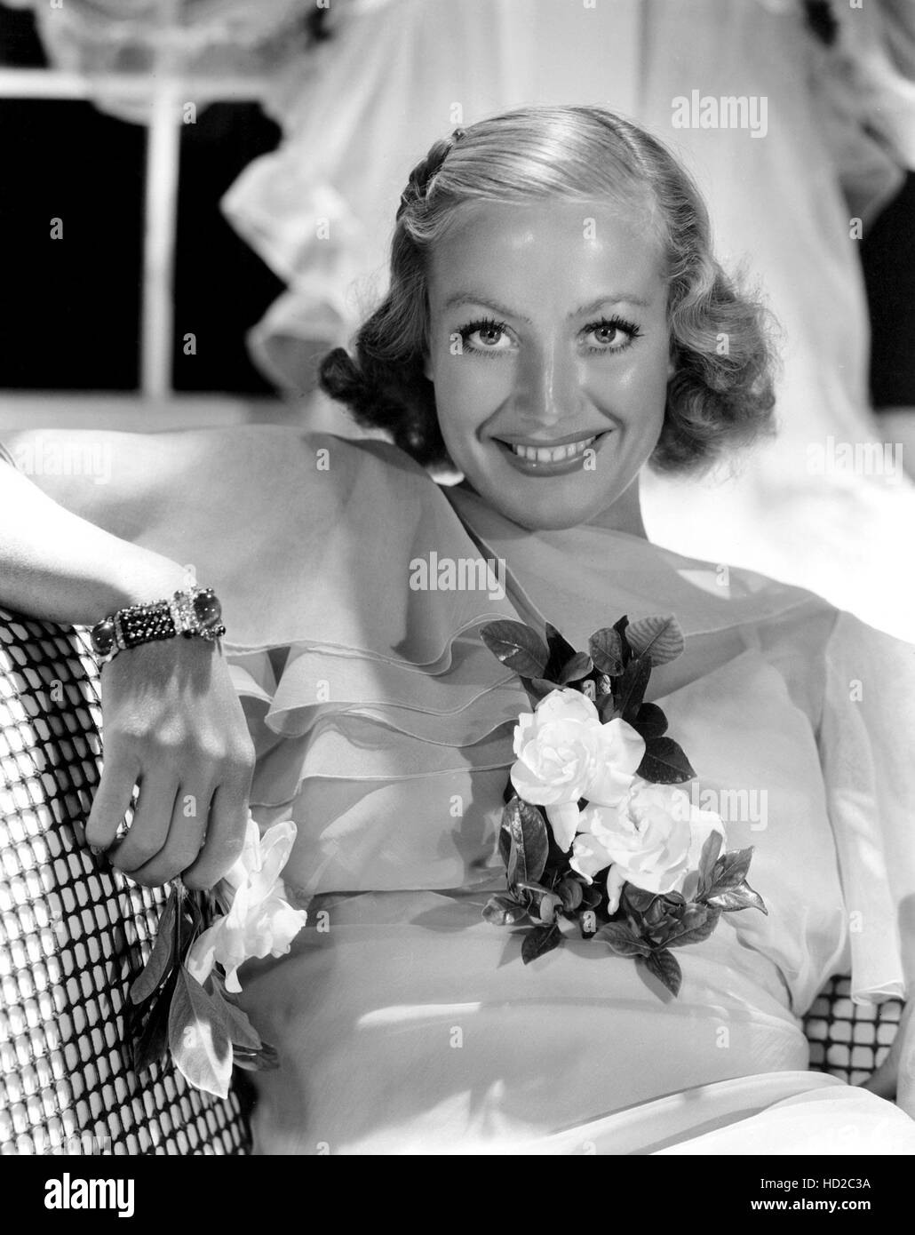 JOAN CRAWFORD, 1935 Stock Photo Alamy