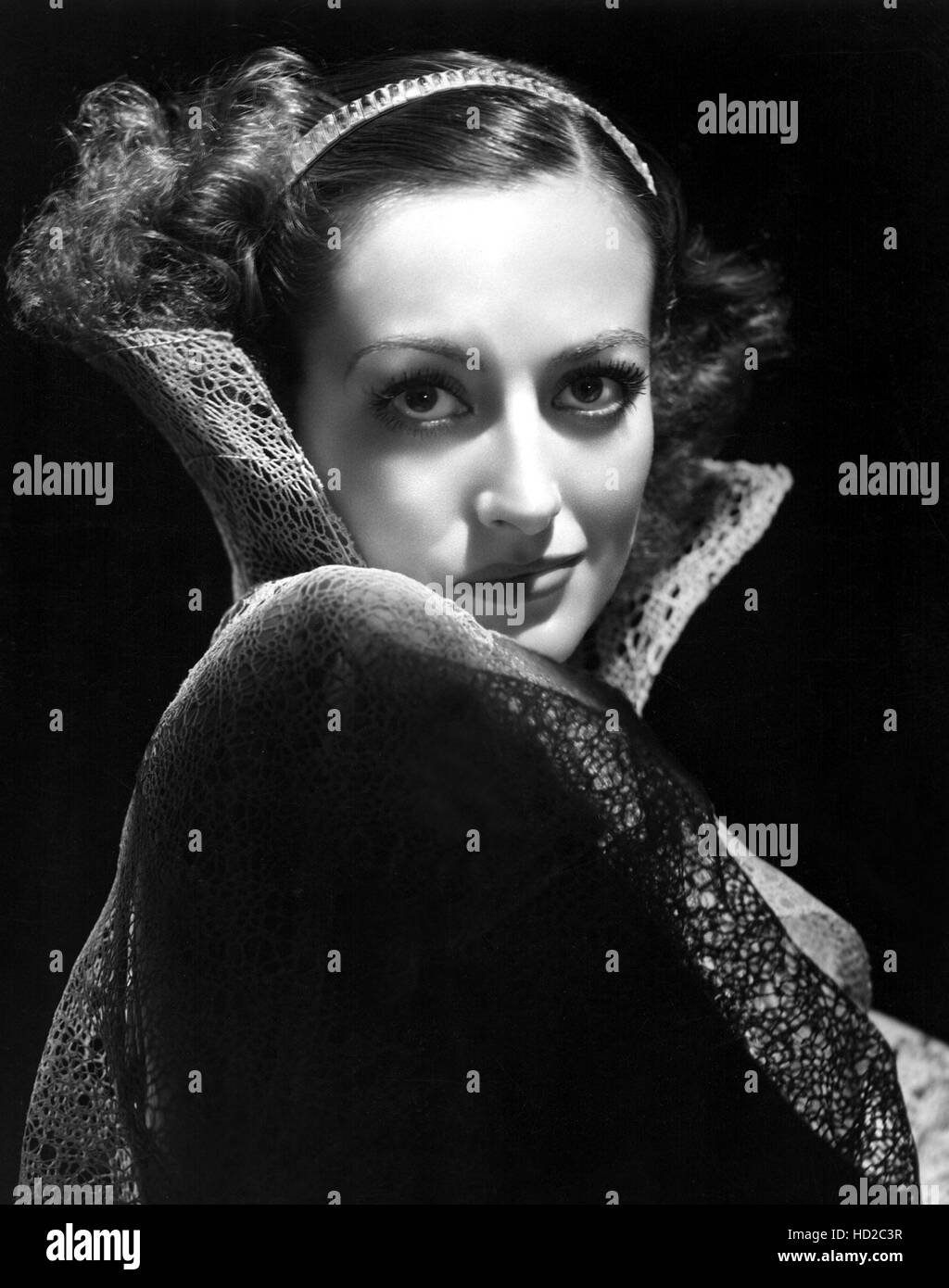 Joan Crawford, 1935, portrait by Hurrell Stock Photo - Alamy