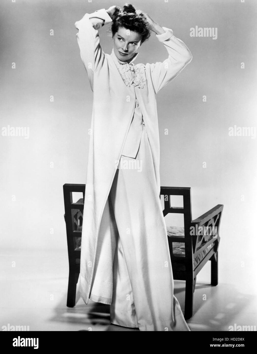 DESK SET, Katharine Hepburn, 1957. TM and Copyright (c) 20th Century