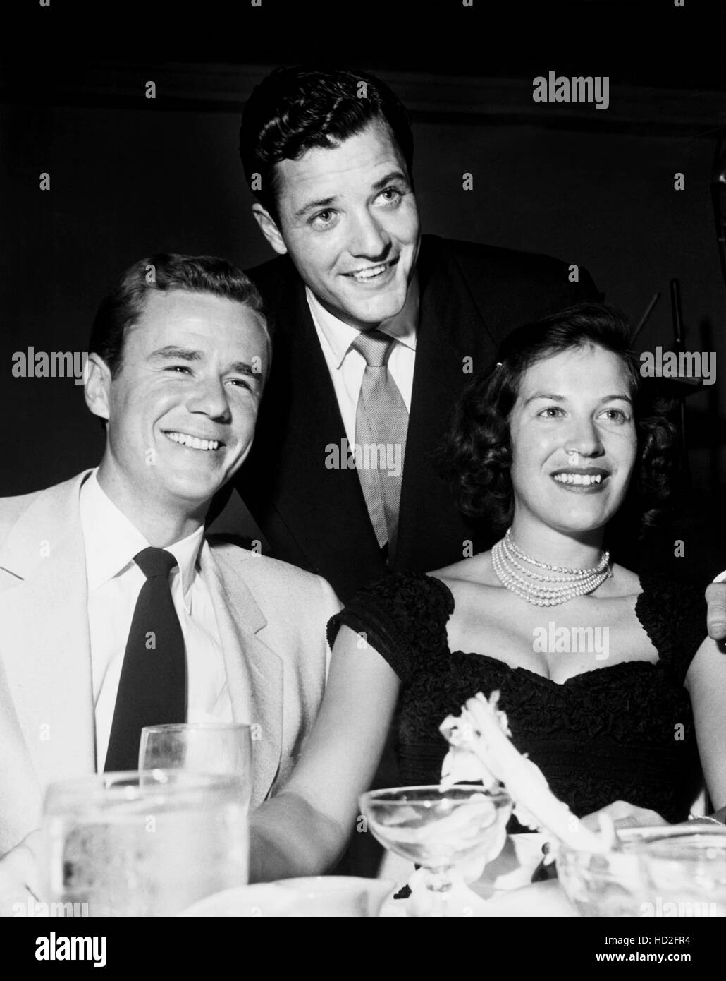 From left, Marshall Thompson, Richard Long, Barbara Long, (who is ...