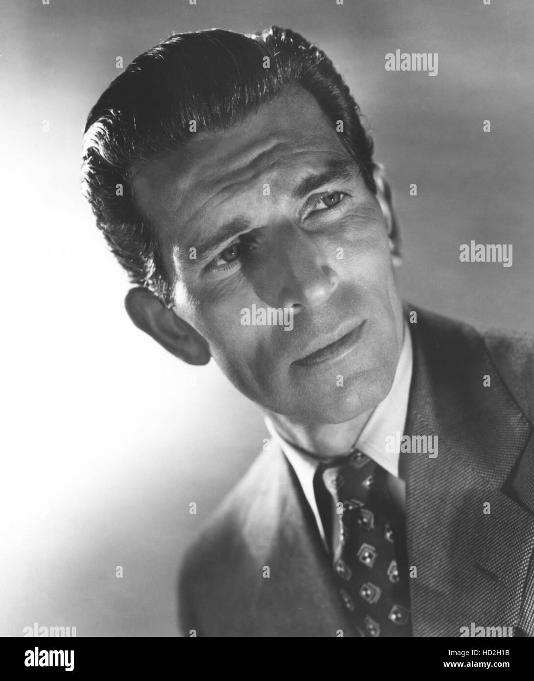 Michael Rennie, 1952 Stock Photo - Alamy
