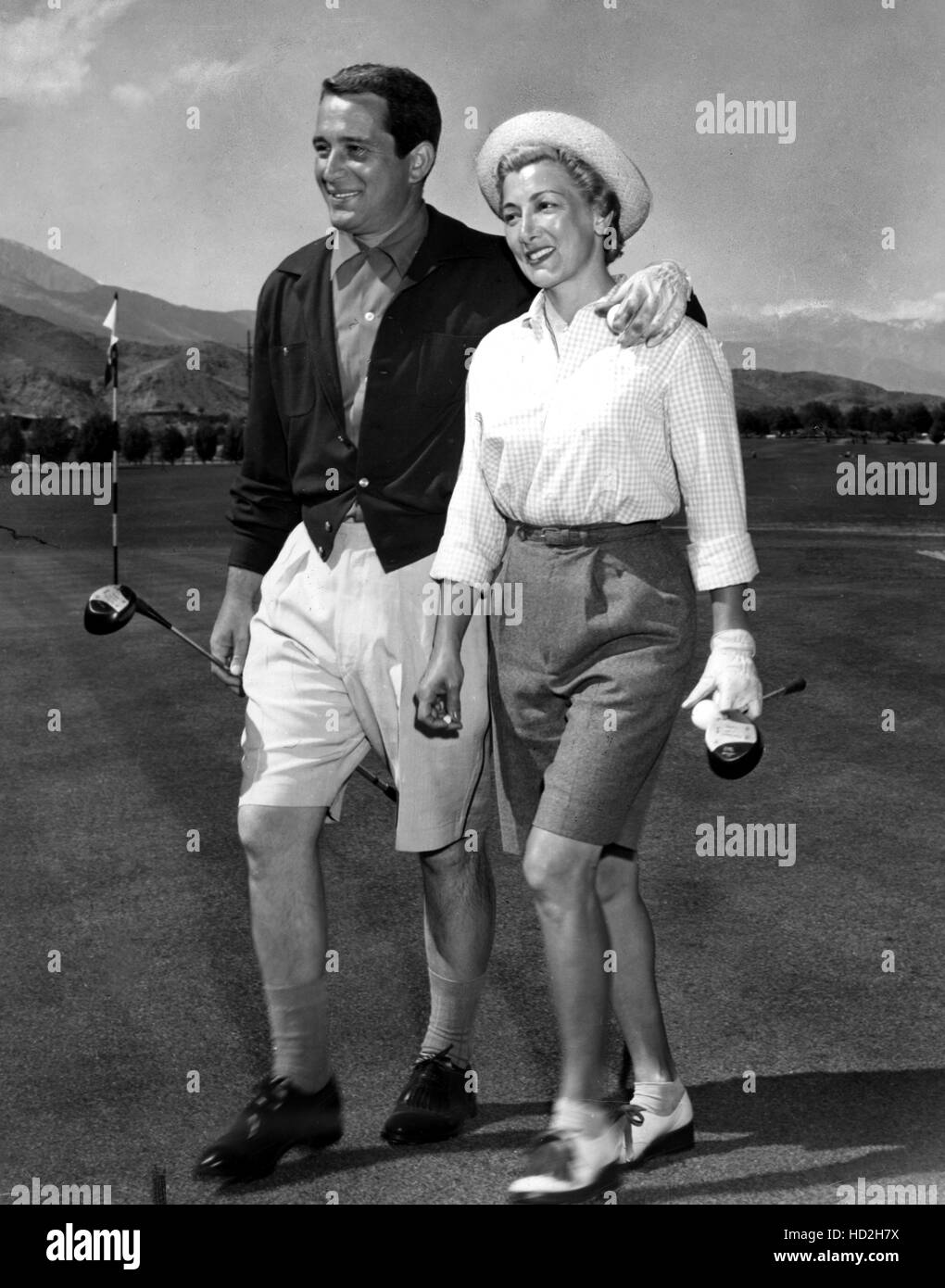 Perry Como and wife Roselle, Oct., 1960 Stock Photo Alamy
