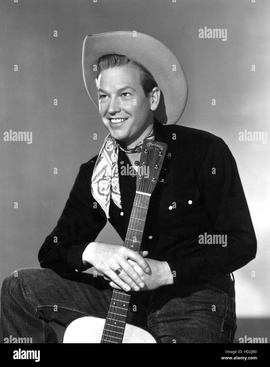 Rex Allen, portrait ca. 1950 Stock Photo Alamy