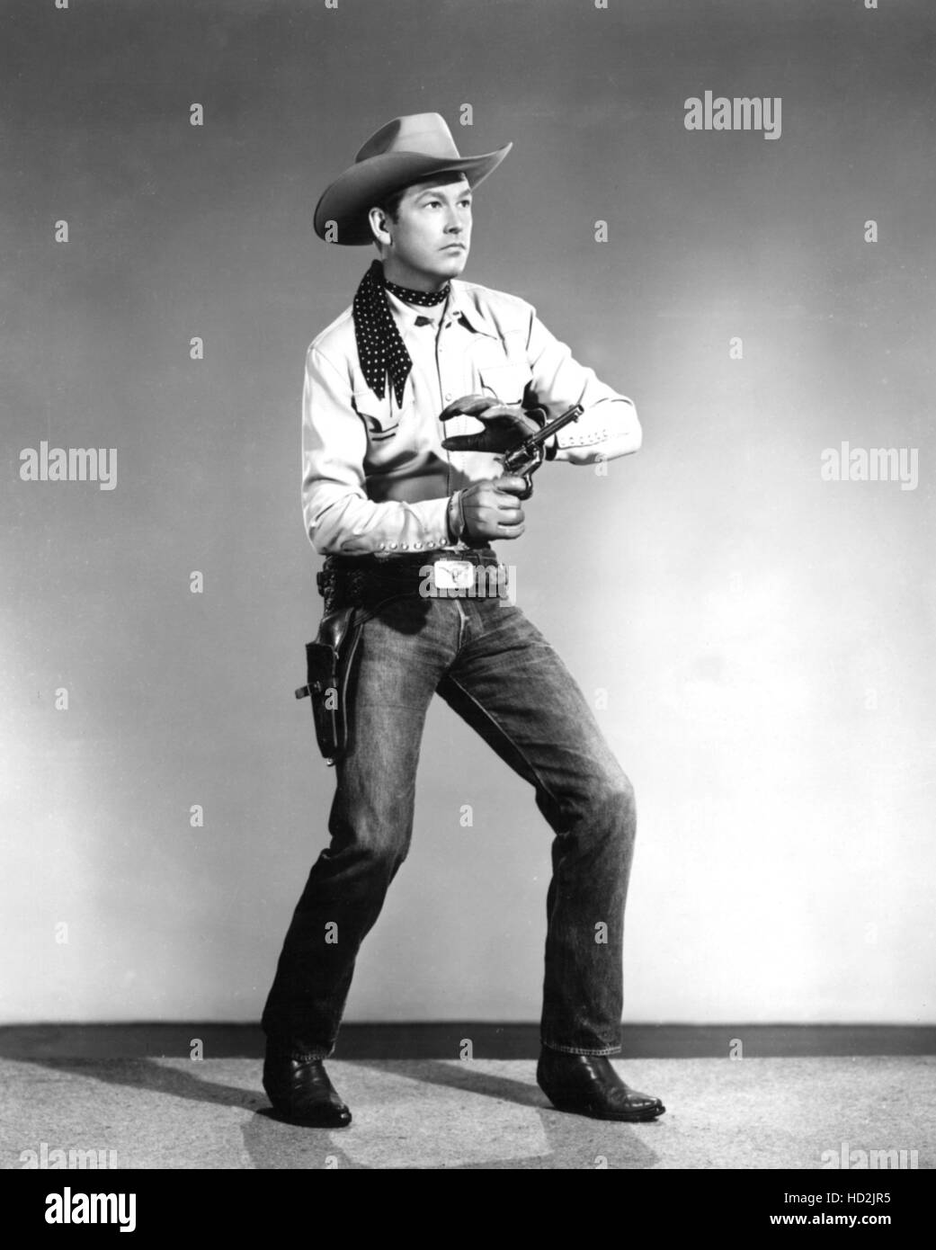 Rex Allen, portrait ca. 1950s Stock Photo Alamy