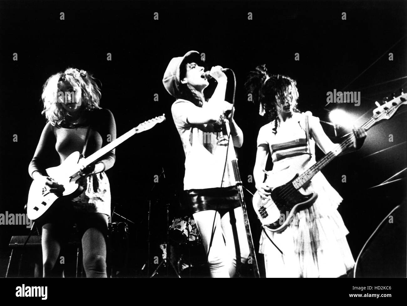 SLITS, THE, Ari Upp, Palmolive, Viv Albertine, circa 1980's. Stock Photo